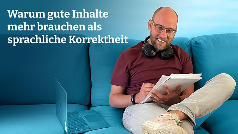 Unser Experte für gute PR-Texte - Tobias Wesselmann 